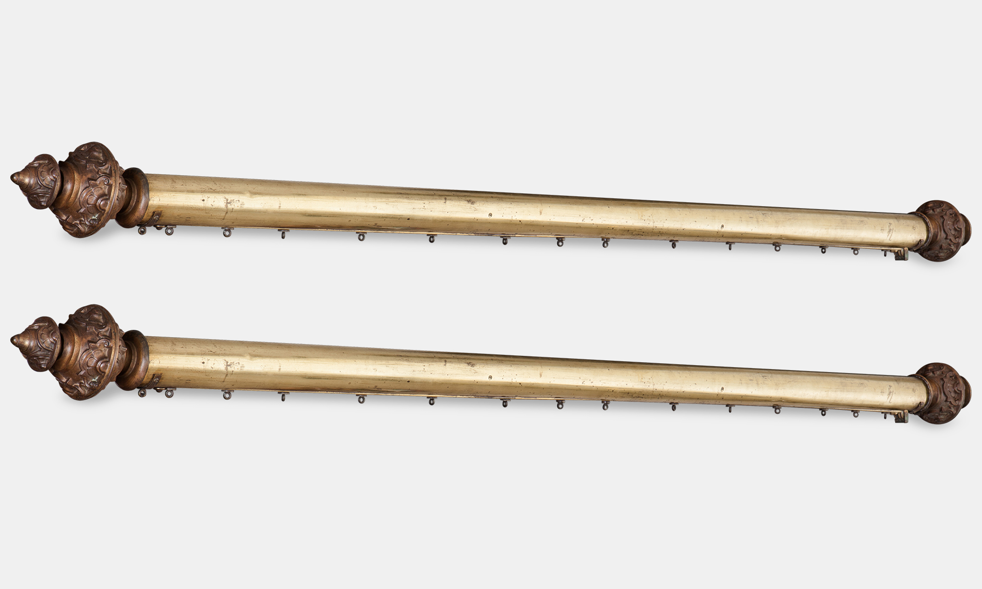 Brass Victorian Curtain Rods Obsolete