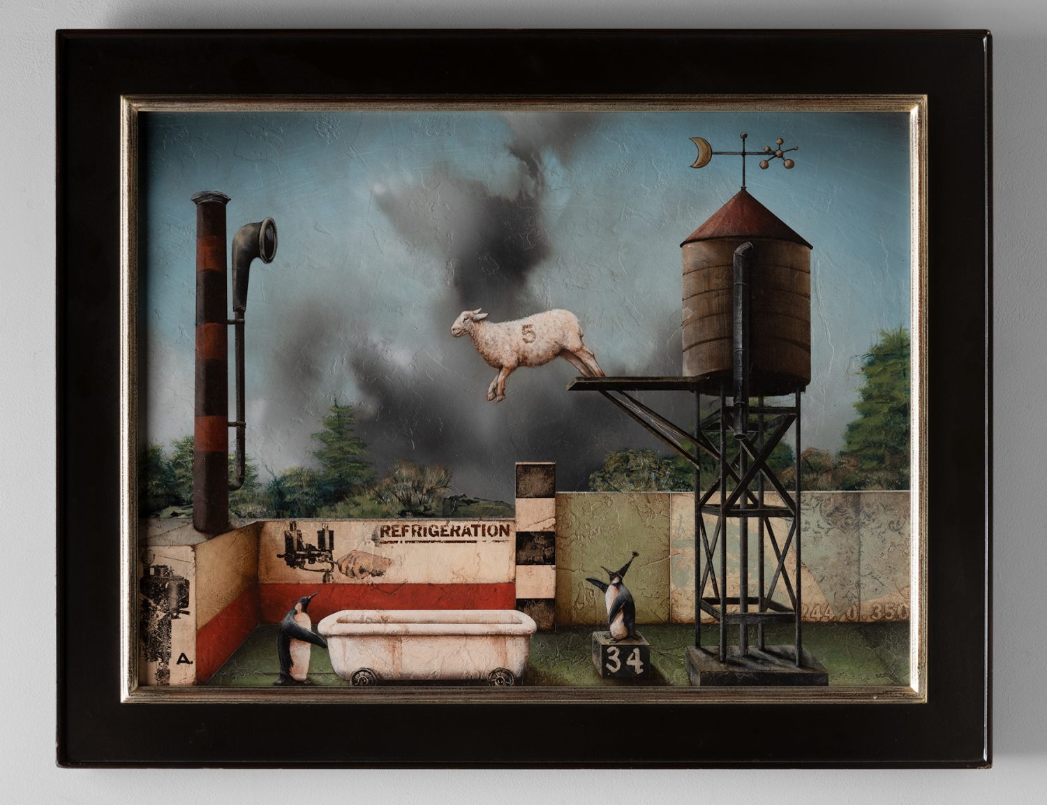 High Dive at Refrigeration Reservoir