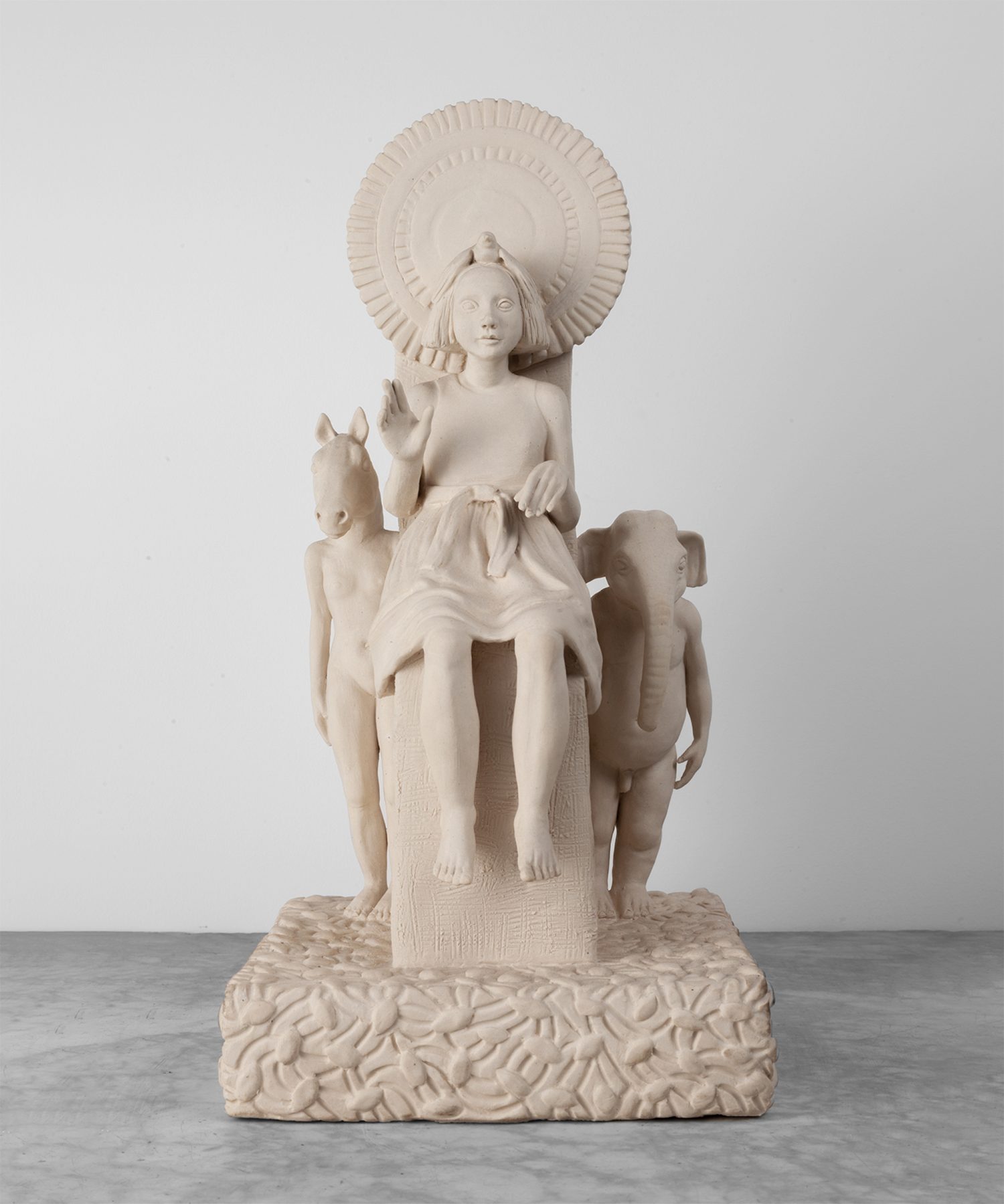 Her Holiness and Friends