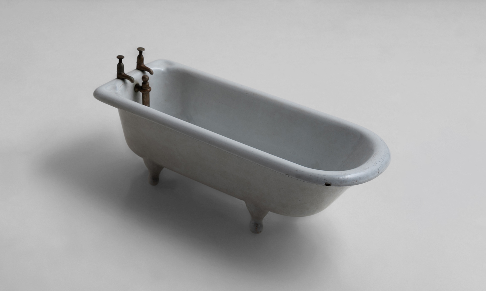 Edwardian Salesman Sample of a Bathtub Obsolete