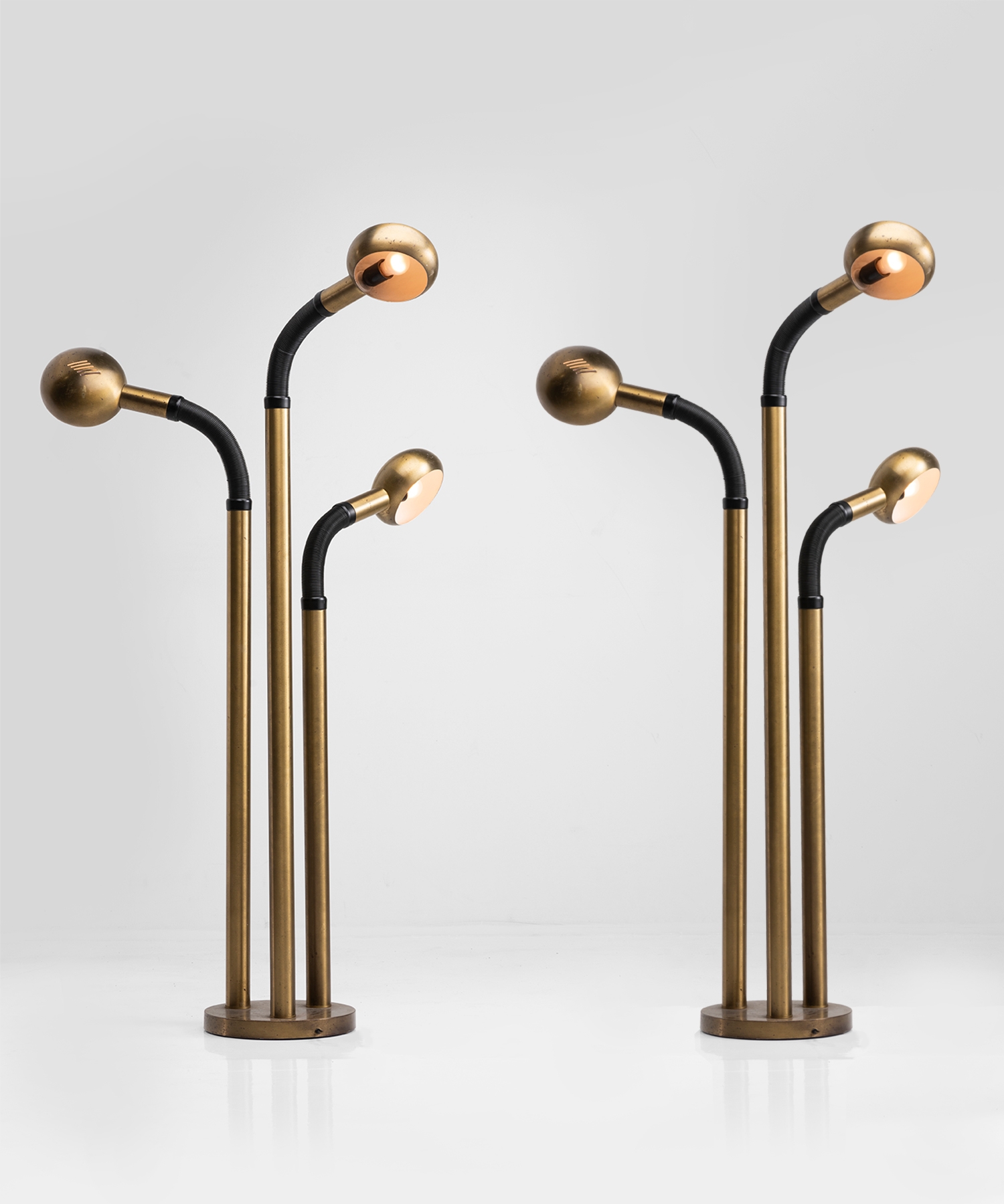 Brass MultiArm Floor Lamps Obsolete