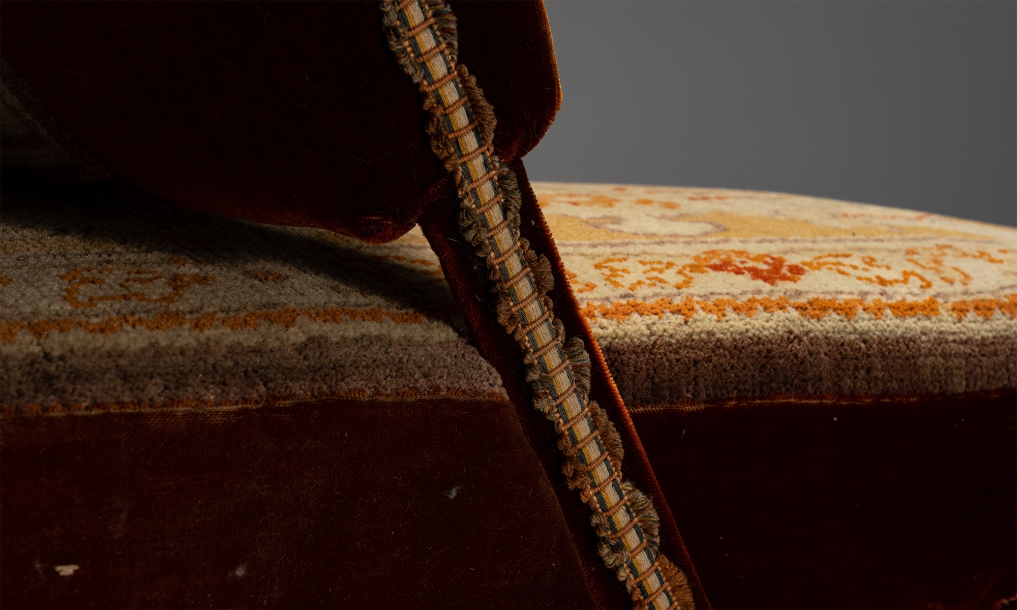 TiTi！ヴィンテージ モケット ピンクパープル ソファ 業務用 レトロ 楽天市場】輸入家具 ソファー ソファ 1人掛け パーソナルソファ