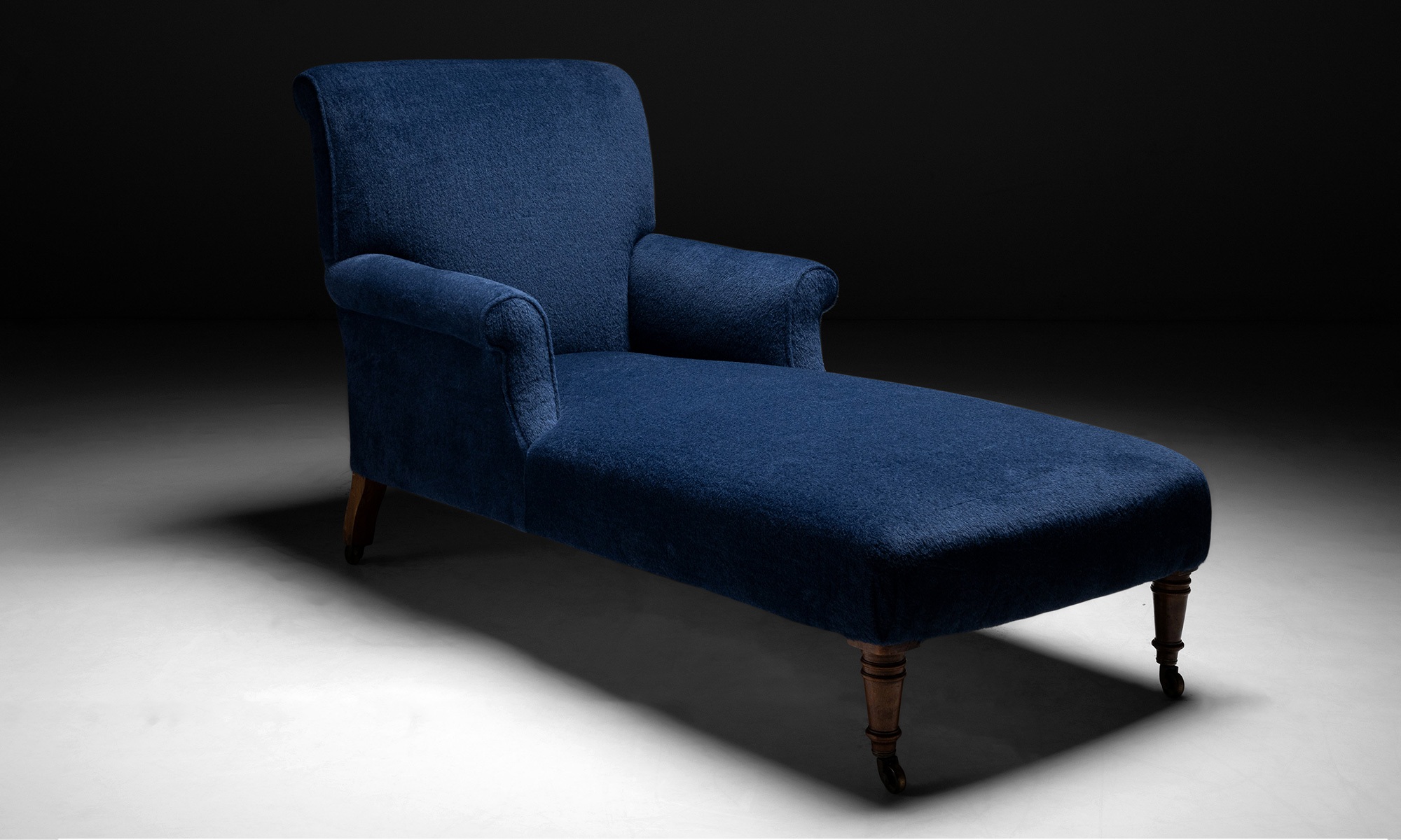 Chaise Lounge by Harrods Ltd. London in Wool Blend by Rosemary